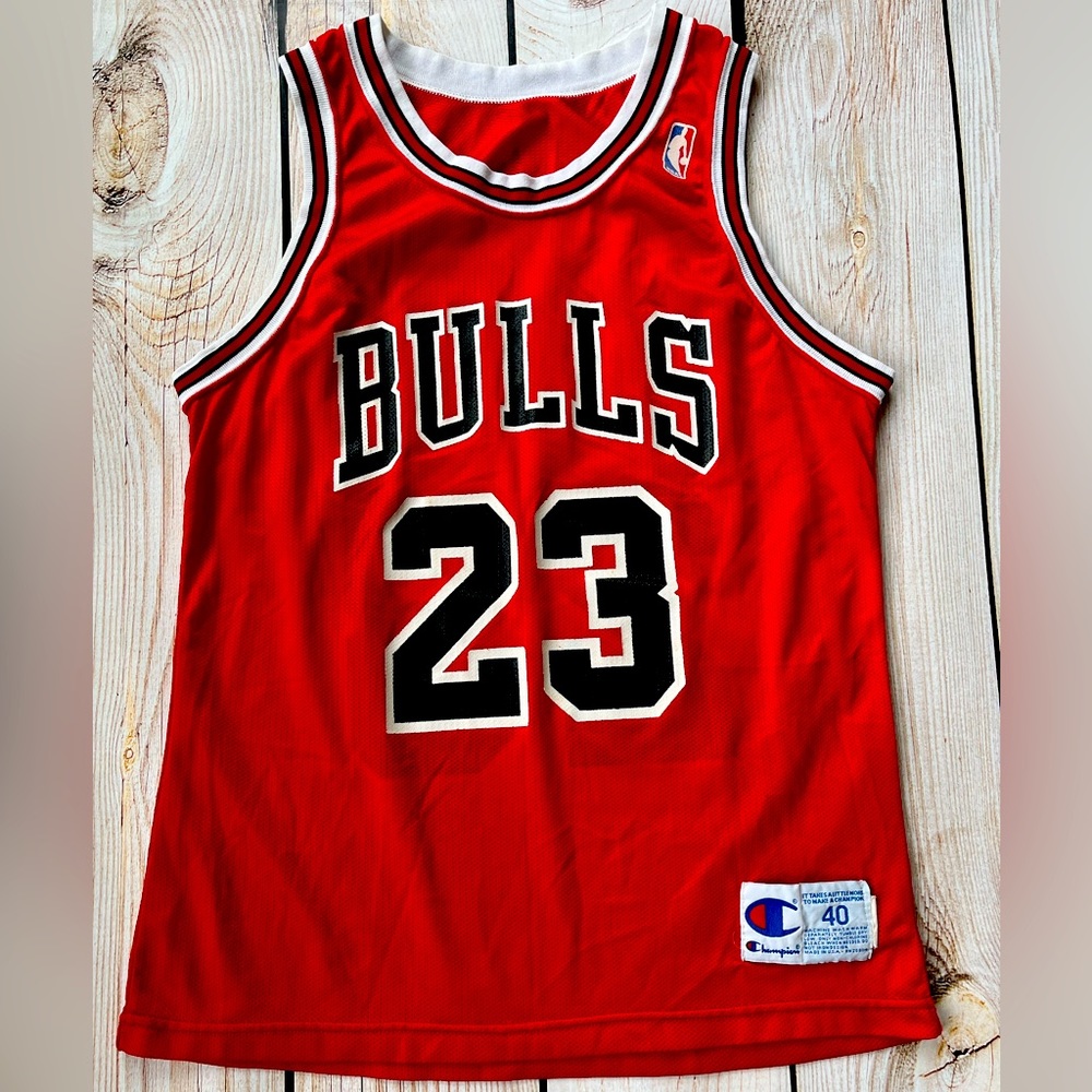 Vintage Champion Michael Jordan Size 40 Jersey